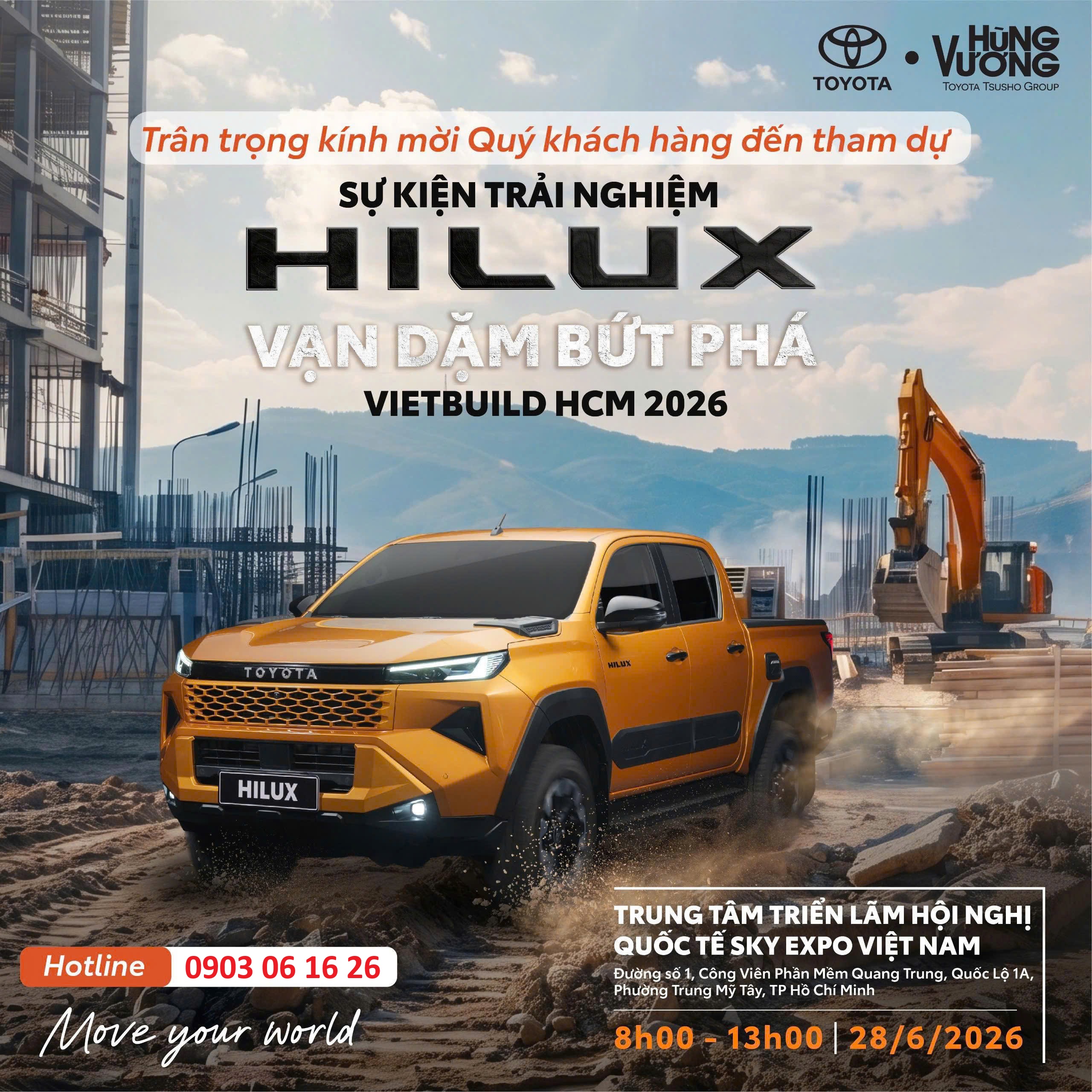 SỰ KIỆN TRẢI NGHIỆM HILUX – VẠN DẶM BỨC PHÁ